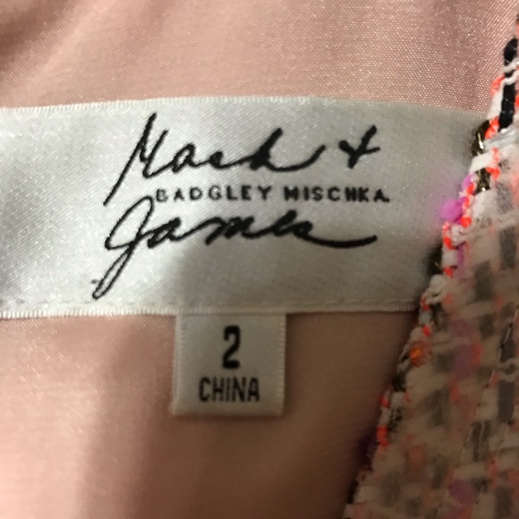 Mack & James Badgley Mischka Tweed Dress 2 - Picture 8 of 10